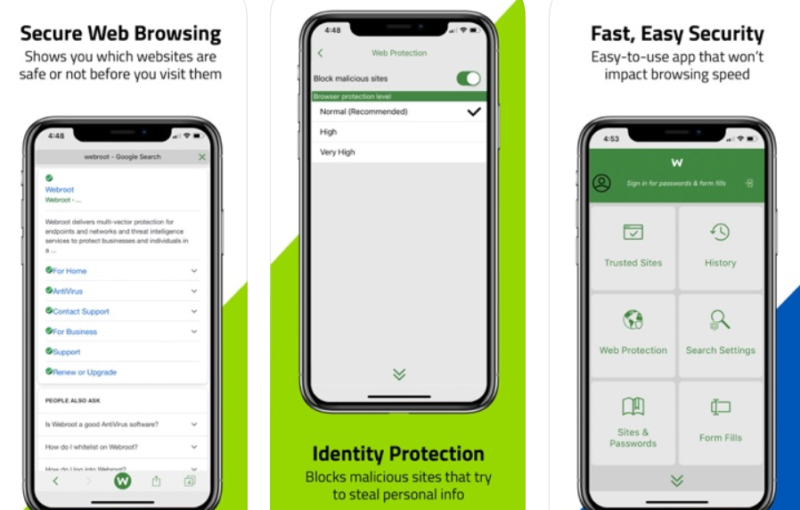 Webroot SecureWeb Browser APP